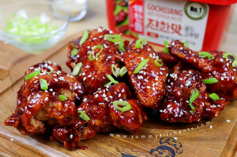 Korean-style Fried Chicken Wings