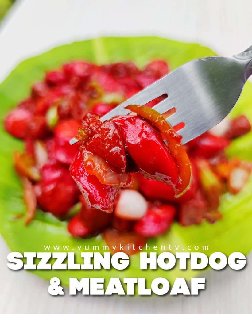 Sizzling hotdog