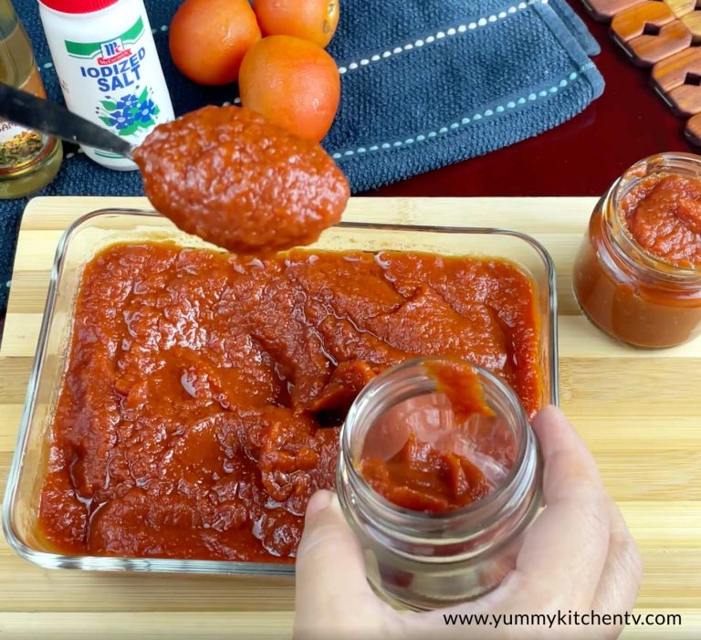 Homemade Tomato Paste