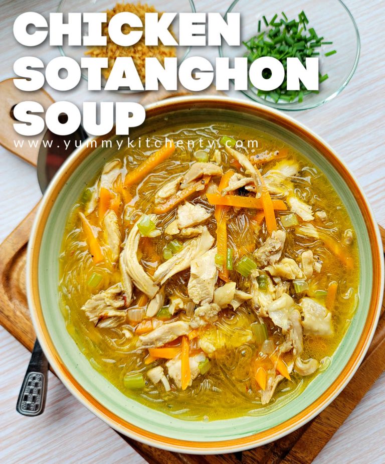 Chicken Sotanghon Soup Yummy Kitchen