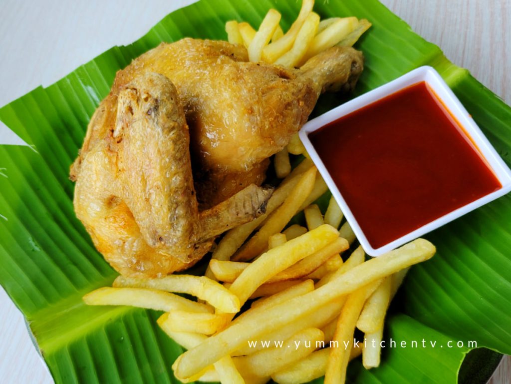 How to cook Fried chicken ala Max