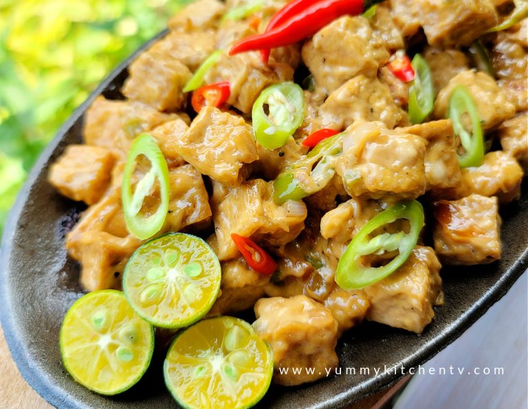 Sizzling Tofu