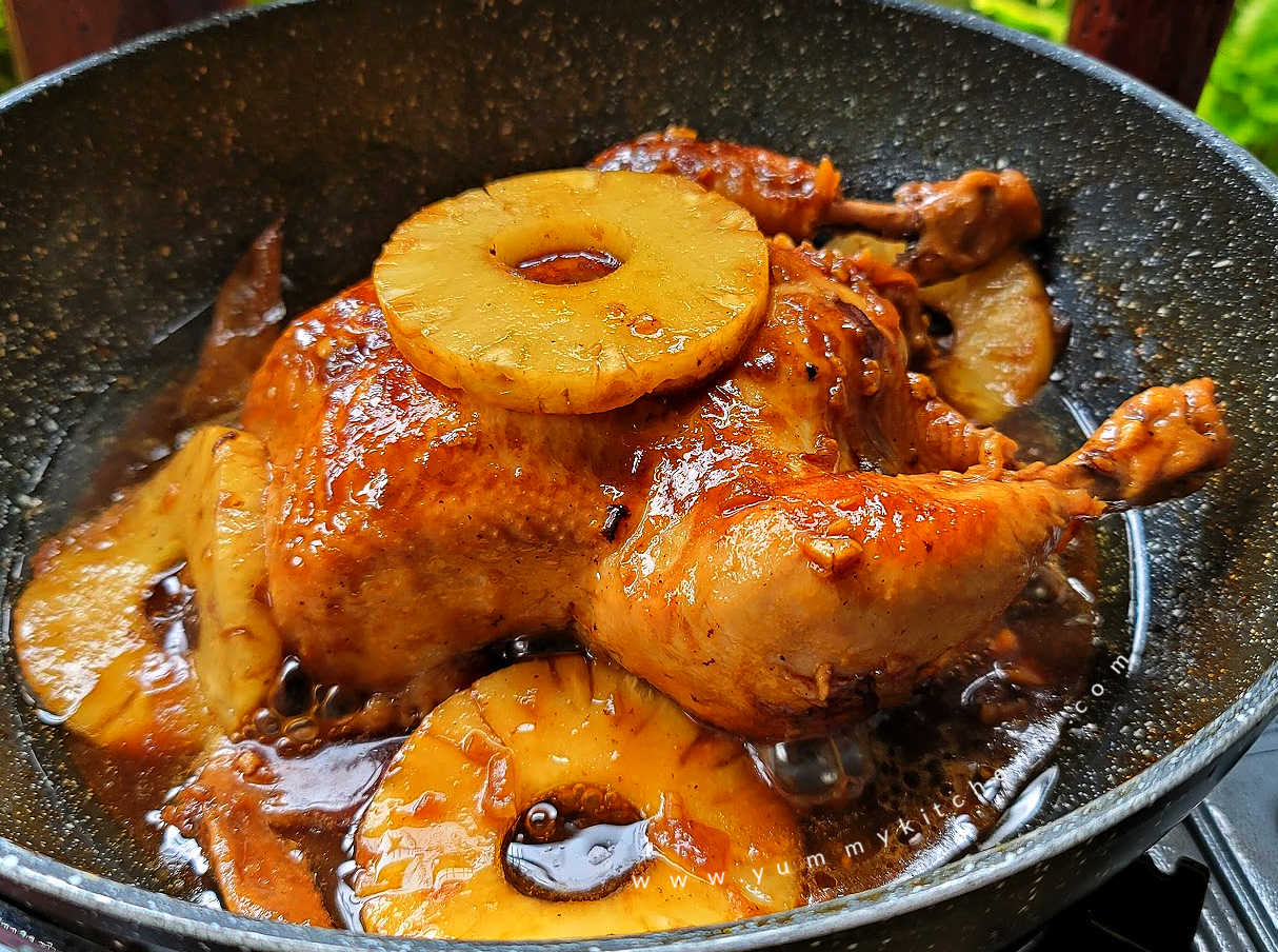 Whole Chicken Hamonado - Yummy Kitchen