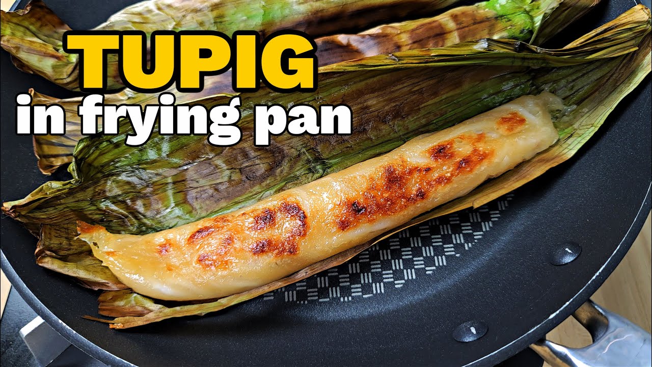 Tupig in Frying Pan