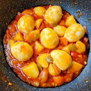 Egg Afritada - Yummy Kitchen