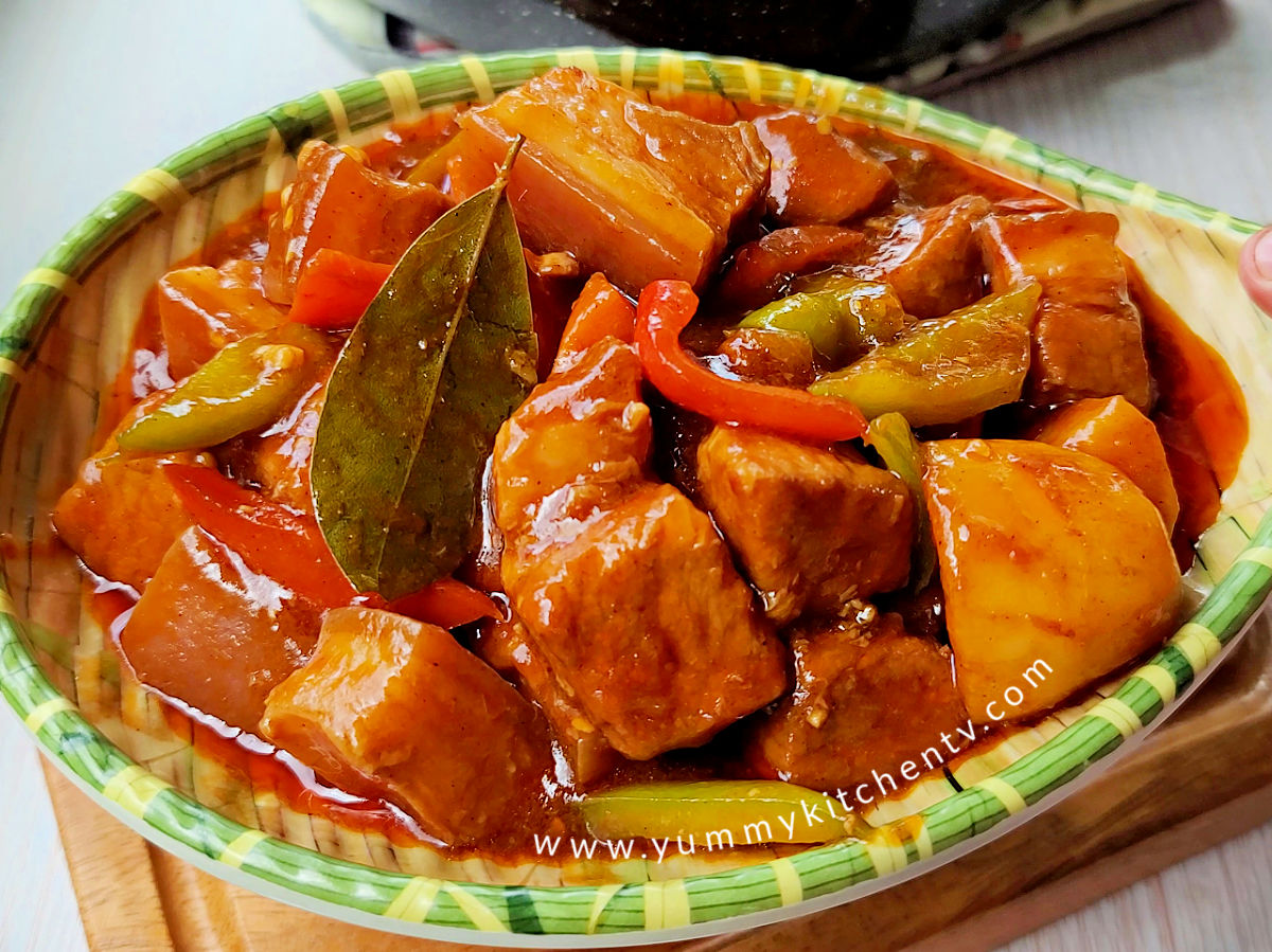 Pork Mechado Yummy Kitchen