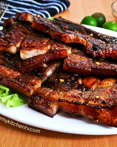 Oven Grilled Liempo 