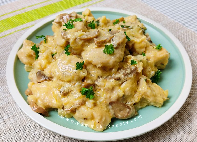 Chicken in Mushroom Sauce