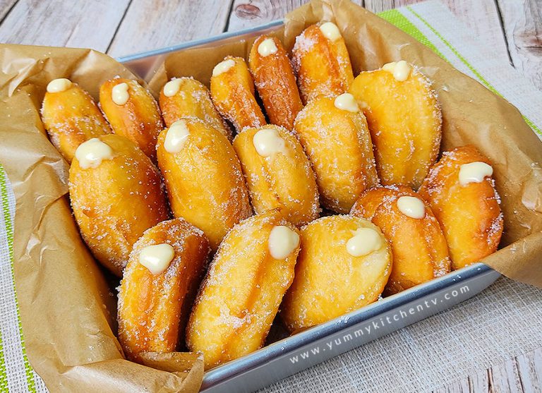 Custard Cream Donuts