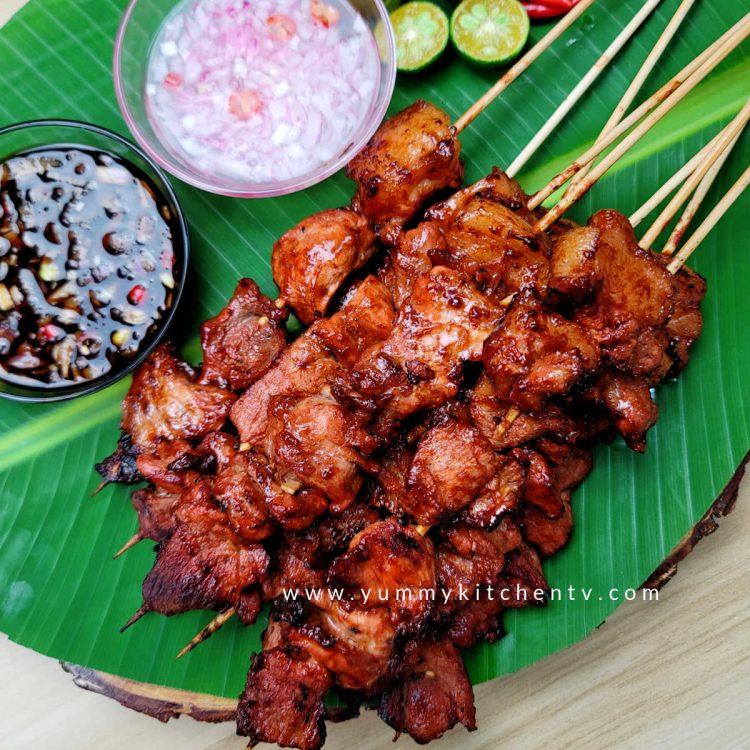 Filipino-style Pork Barbecue - Yummy Kitchen