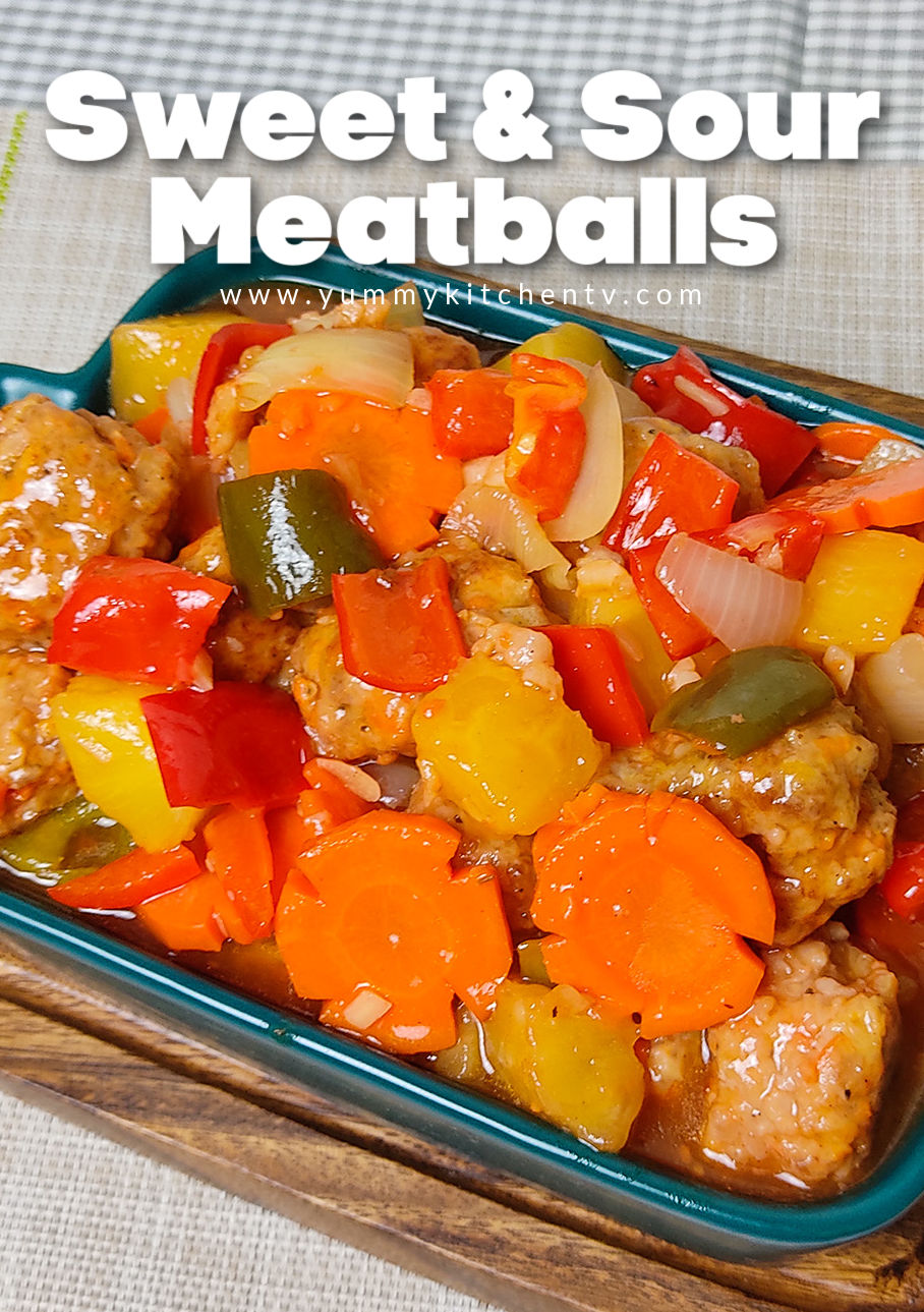 Sweet and Sour Meatballs Yummy Kitchen