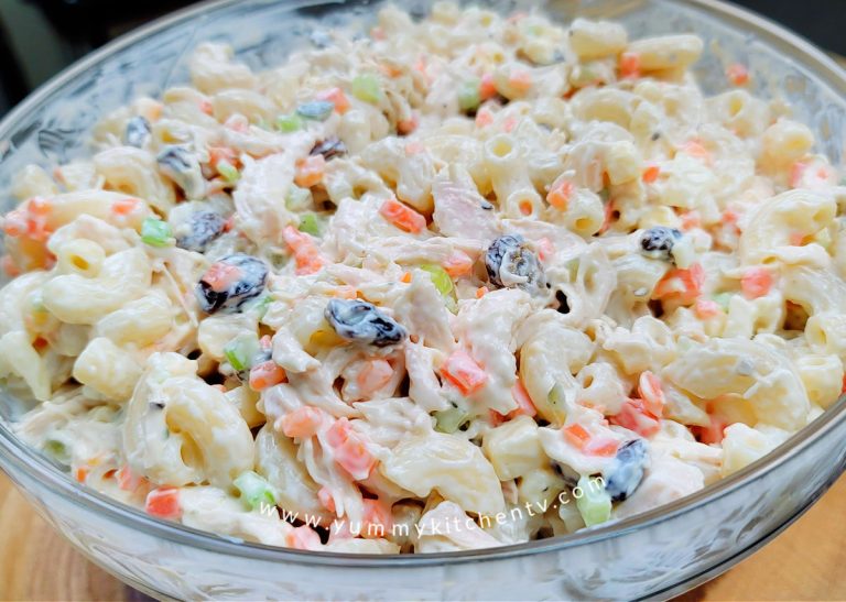 Filipino Chicken Macaroni Salad