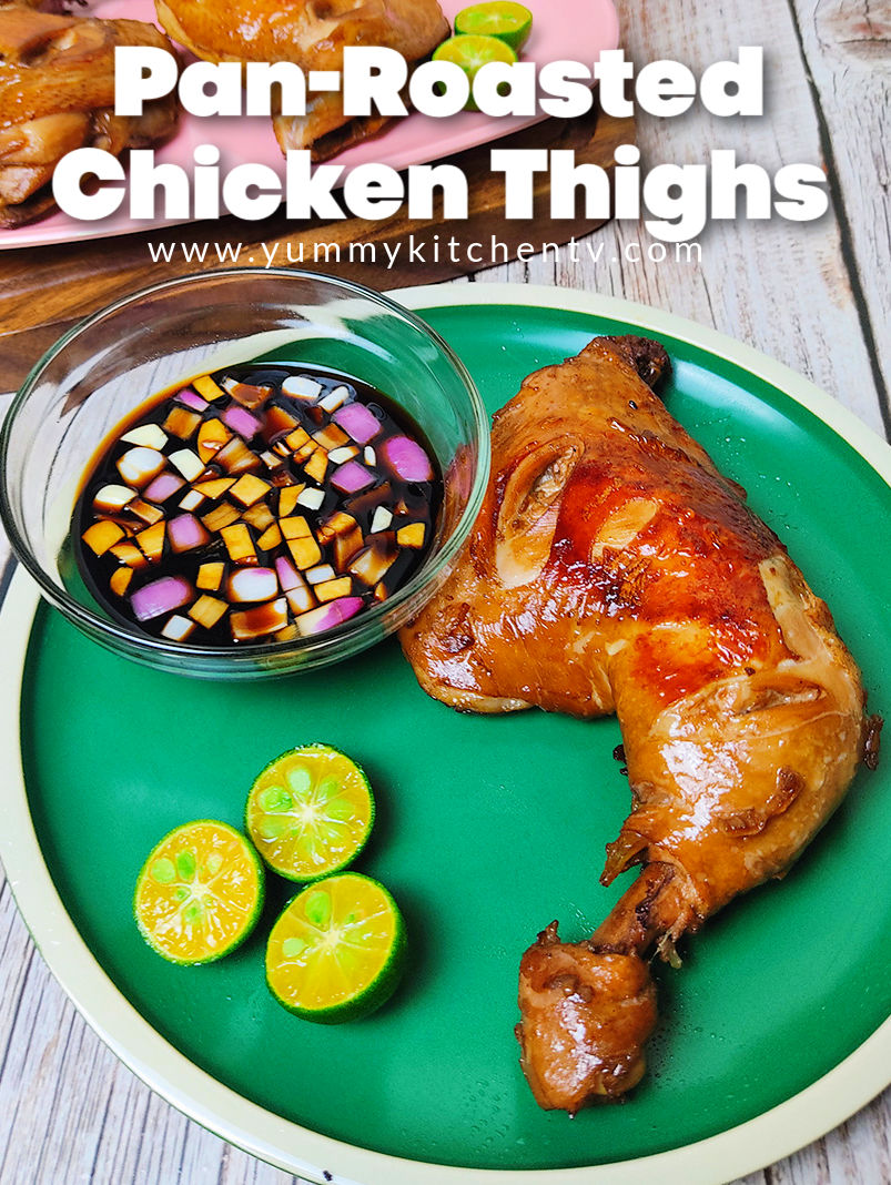 Pan Roasted Chicken Thighs Yummy Kitchen
