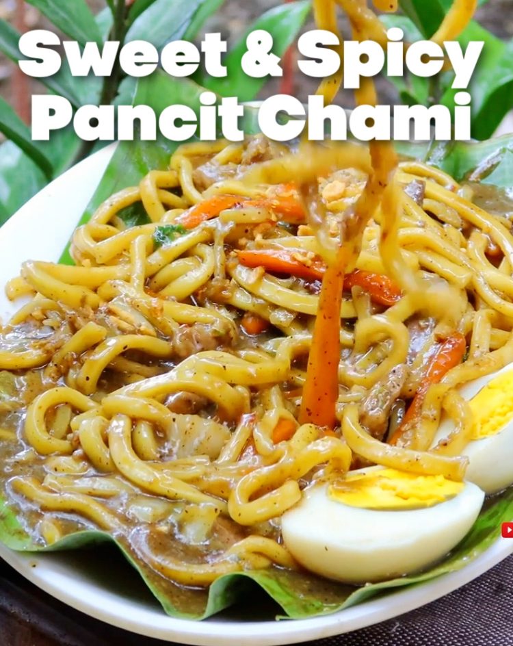 Pancit Chami (Sweet and Spicy) - Yummy Kitchen