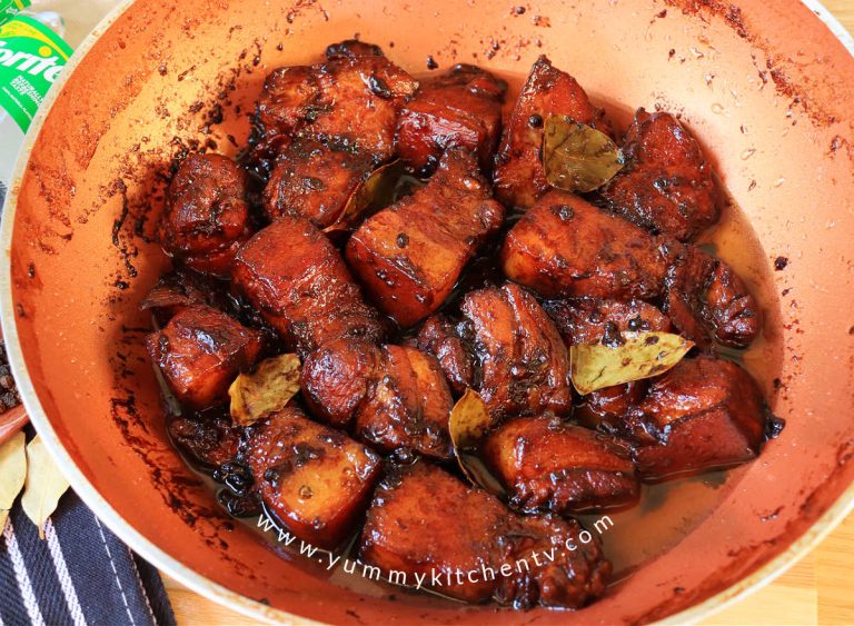 Pork Adobo with Sprite