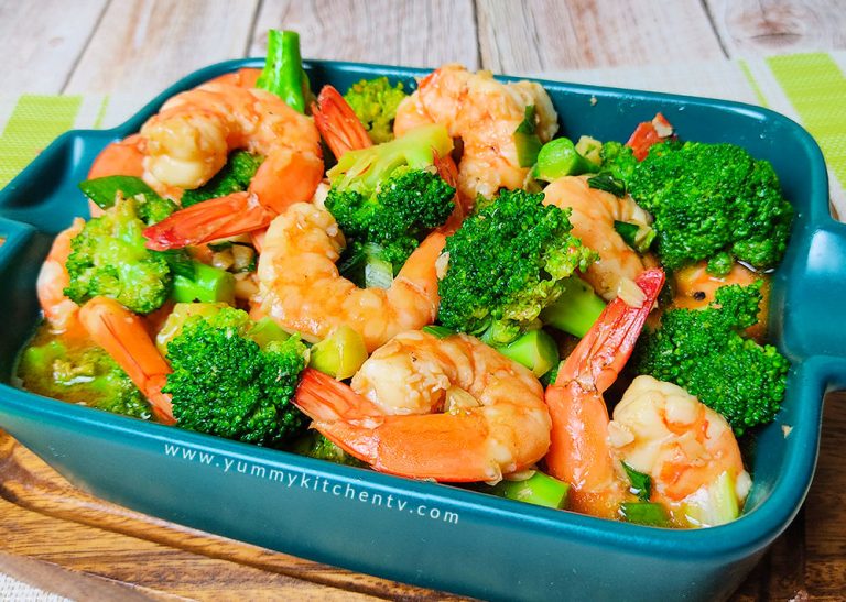 Shrimp with Broccoli