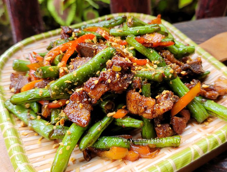 Stir-fried Green Beans with Pork