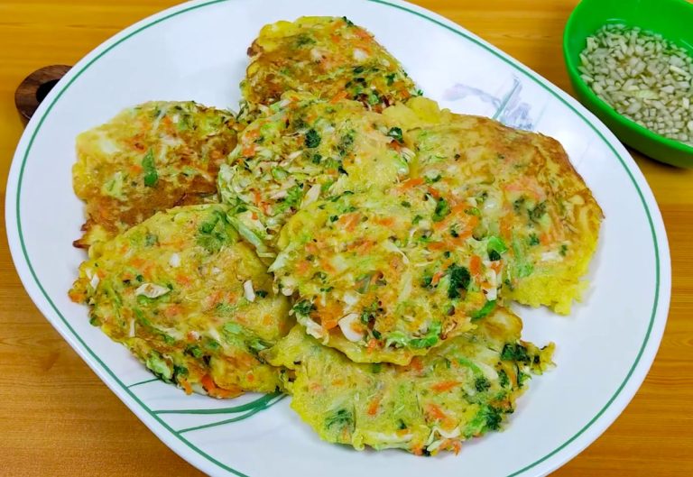 Vegetable Pancake - Yummy Kitchen