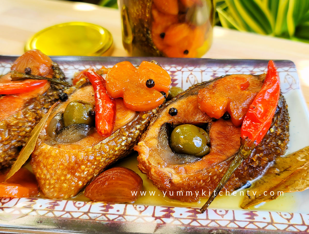Spanishstyle Bangus Sardines In Olive Oil Yummy Kitchen