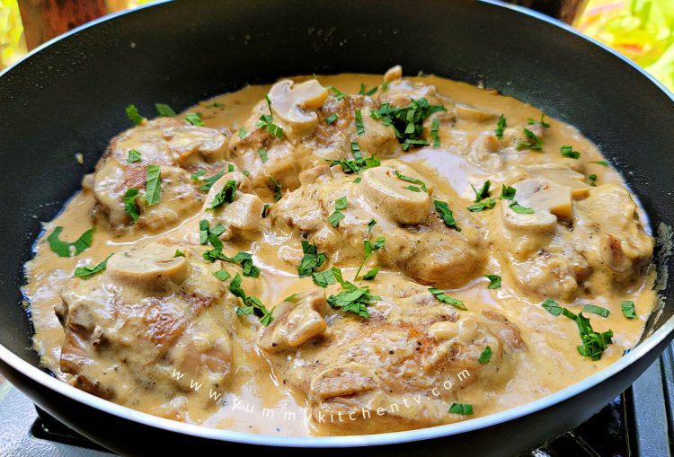 Creamy Mushroom Chicken Yummy Kitchen