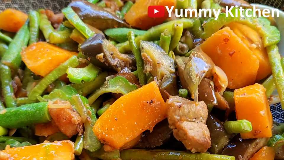 stir fry vegetables Filipino style