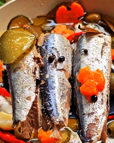 Homemade Spanish Sardines