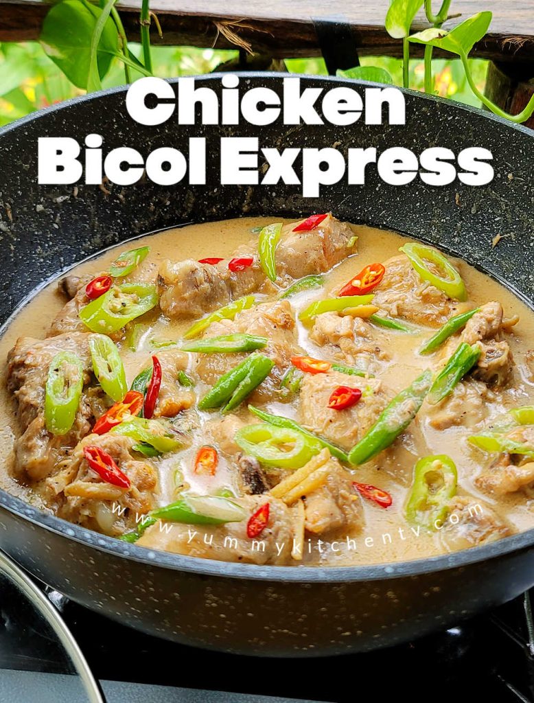 Chicken bicol express
