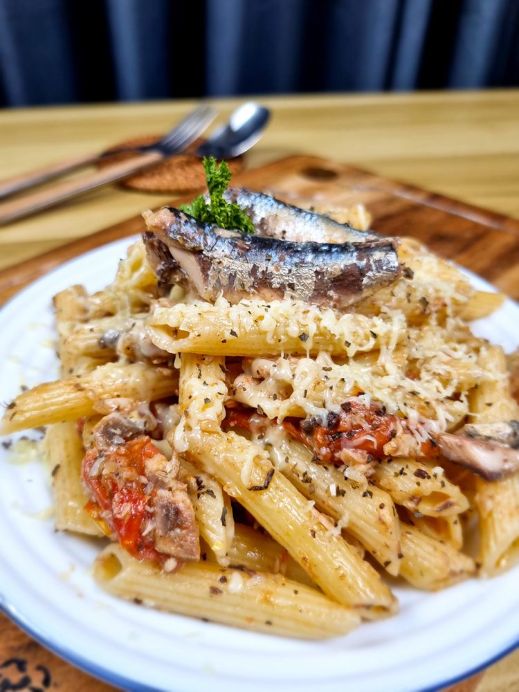Spanish Sardines Pasta Yummy Kitchen
