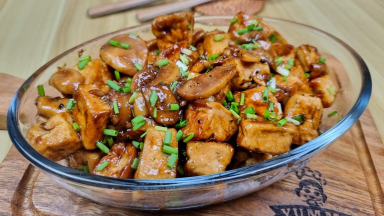 Tofu and Mushroom Salpicao