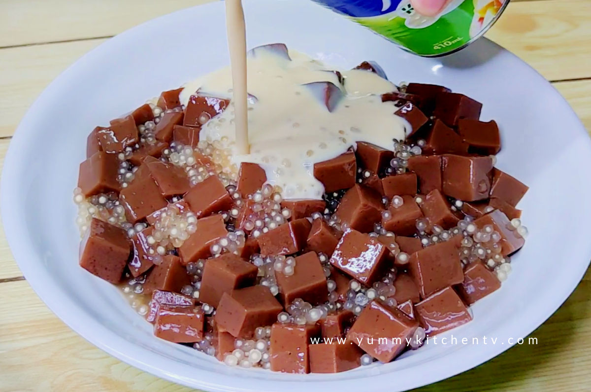 Milo Jelly Tapioca Yummy Kitchen