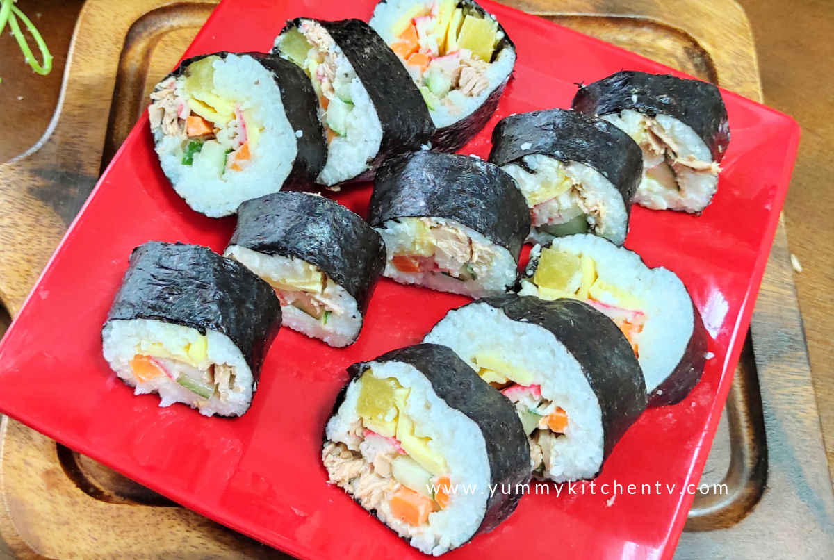 Tuna Kimbap Yummy Kitchen