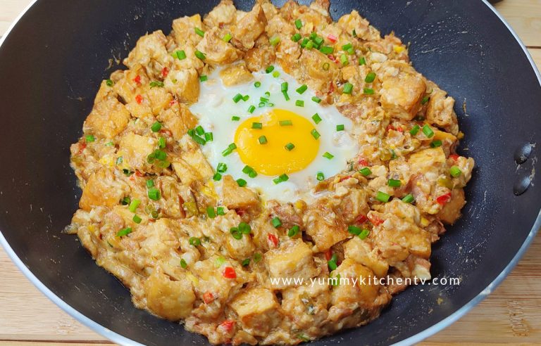 Tuna Sisig With Tofu