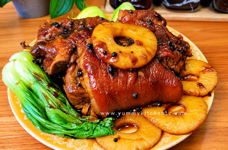 Easy Pata Tim Recipe – Filipino-Style Pork Pata with Pineapple