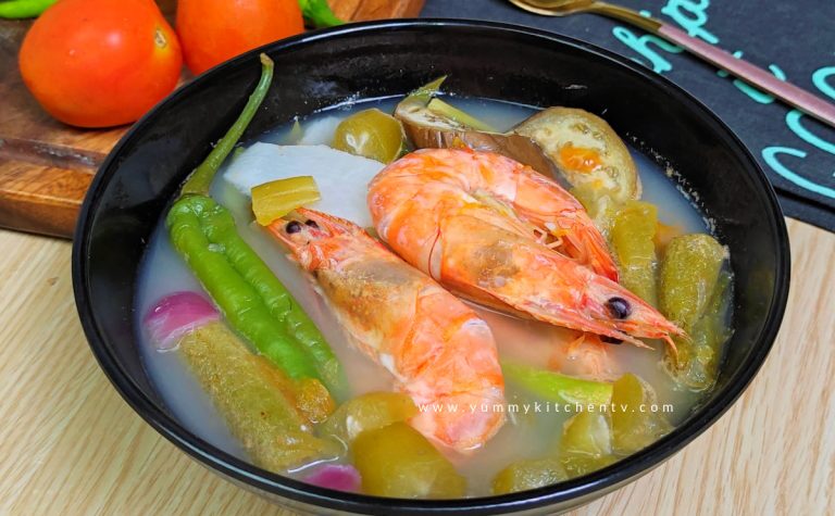 Sinigang na Hipon sa Kamias