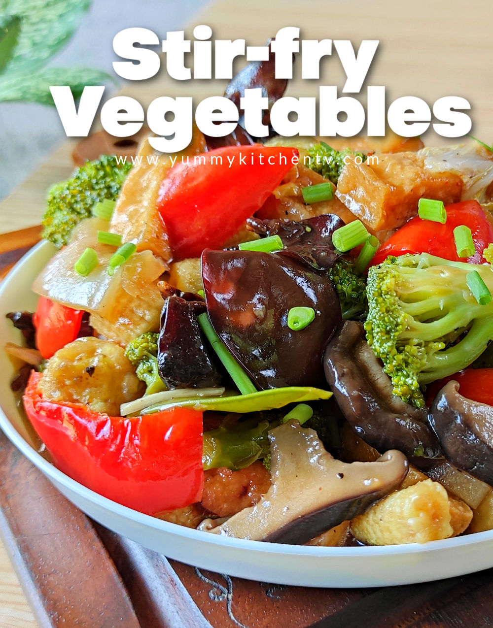 Stir Fry Vegetables With Tofu - Yummy Kitchen