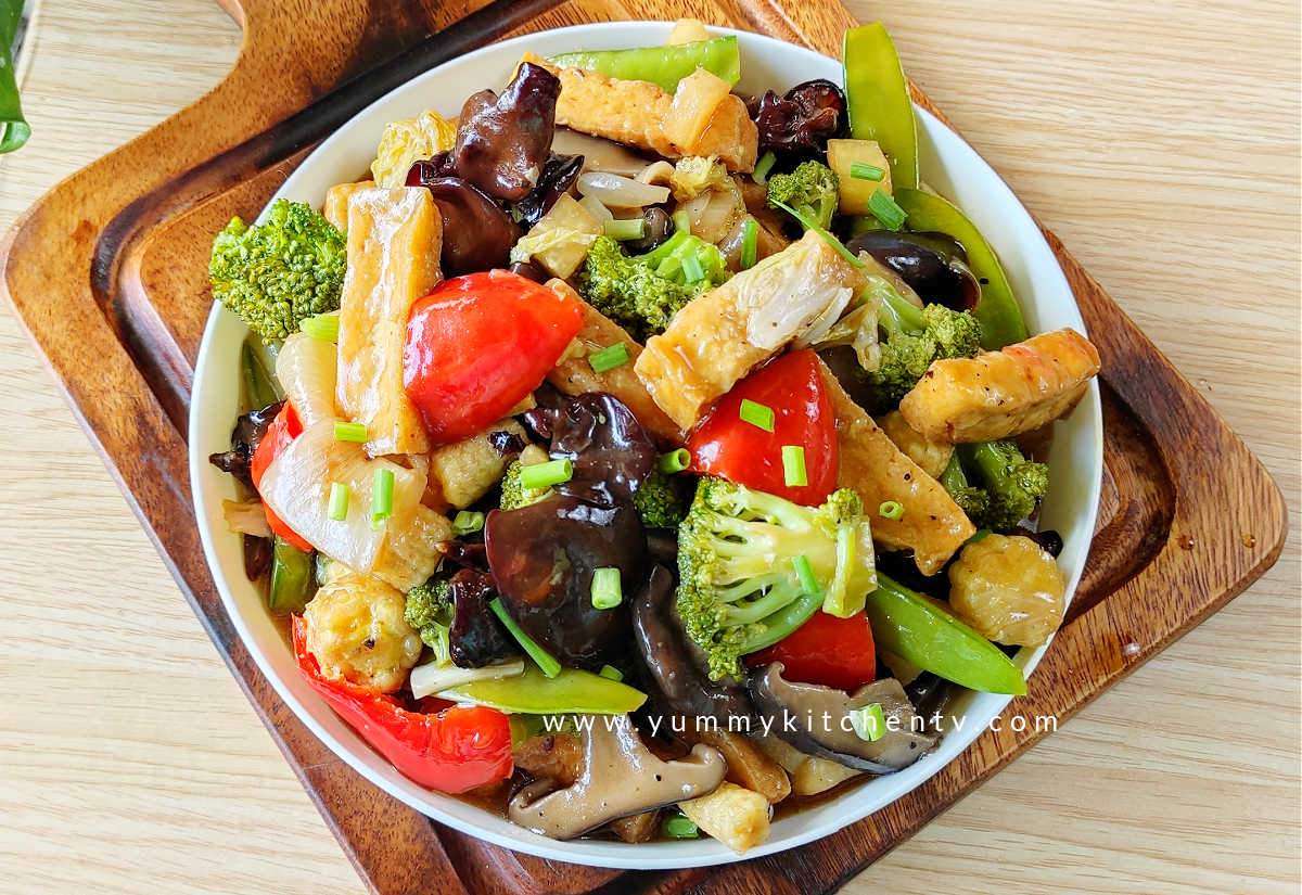 Stir Fry Vegetables With Tofu Yummy Kitchen
