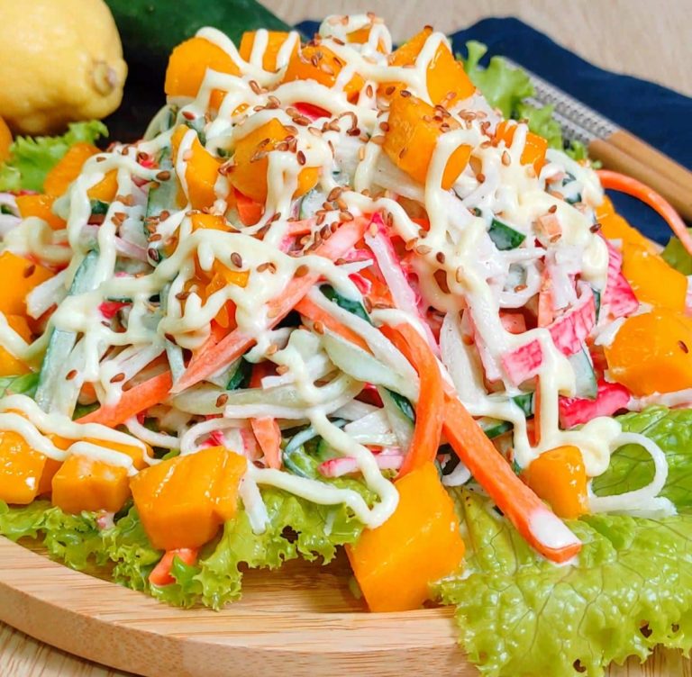 Spicy Mango Kani Salad