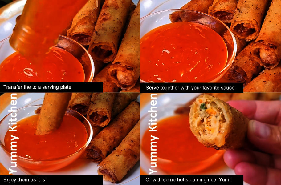 filipino mini egg rolls recipe