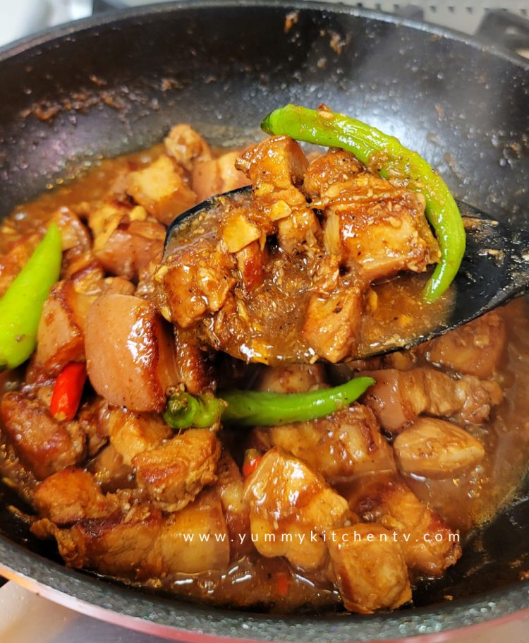 Binagoongan Baboy Pork Binagoongan Yummy Kitchen