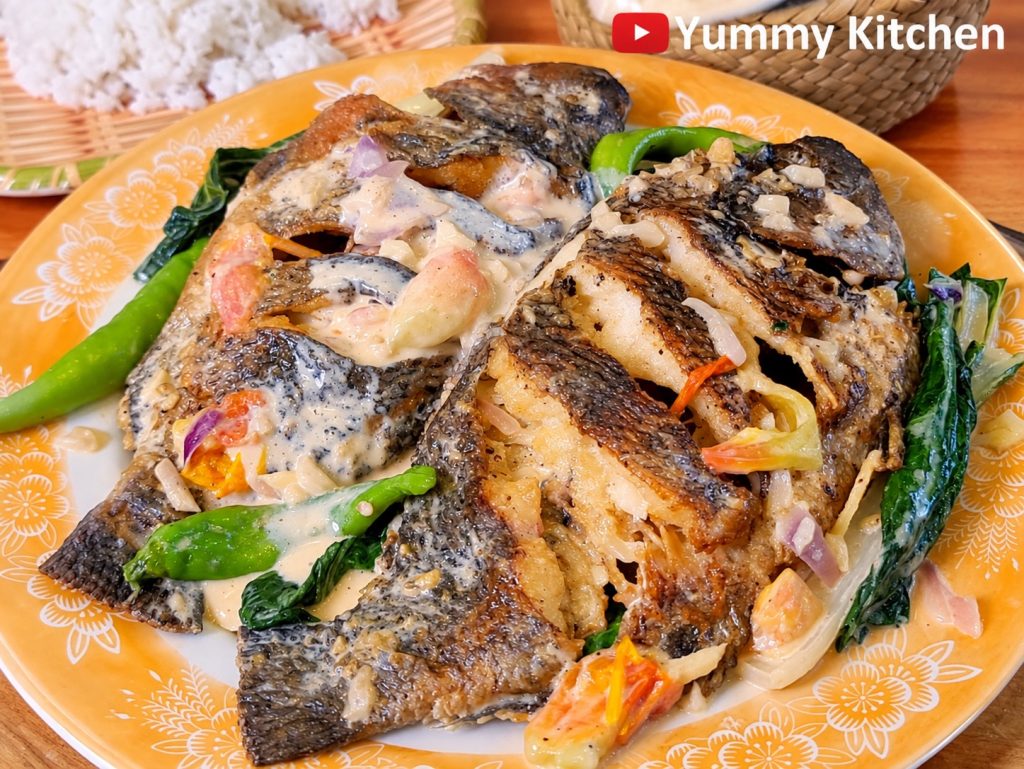 ginataang tilapia