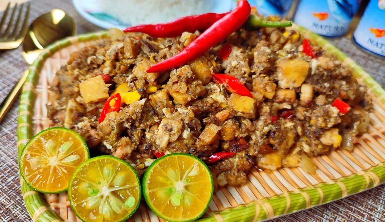 Sardines Sisig with Tofu