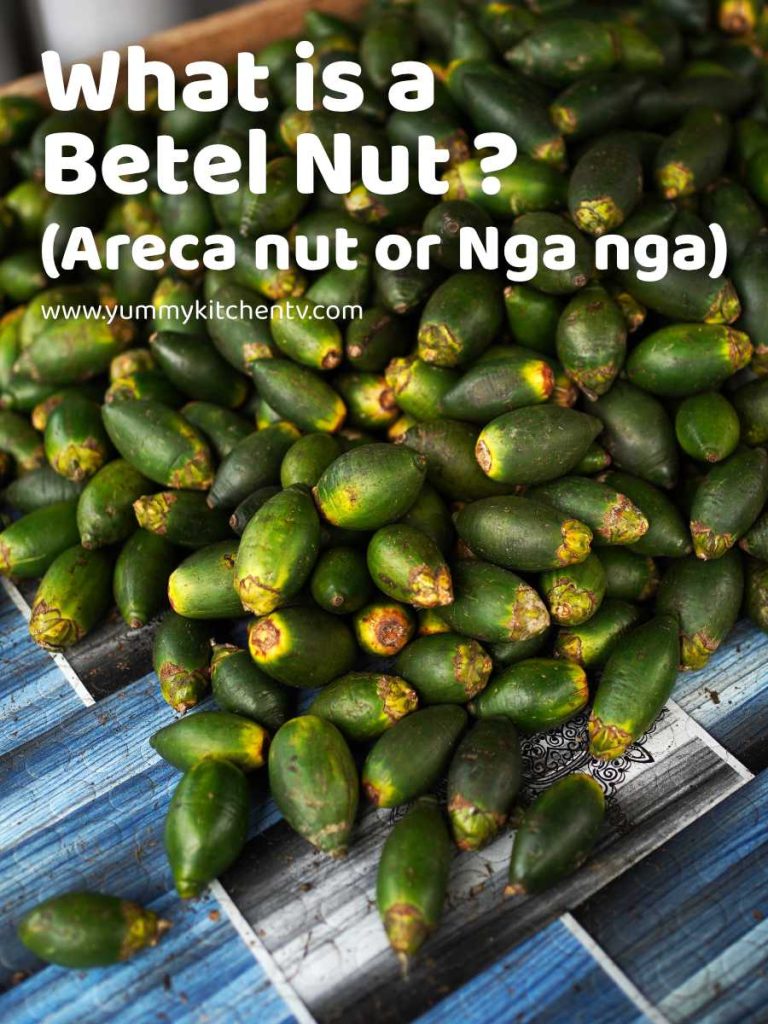 Betel nut Areca nut Nga nga
