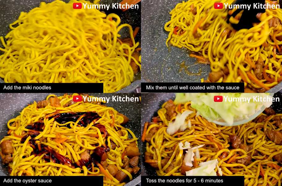 filipino miki recipe