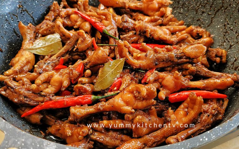 Adobong Paa ng Manok (Chicken Feet Adobo)