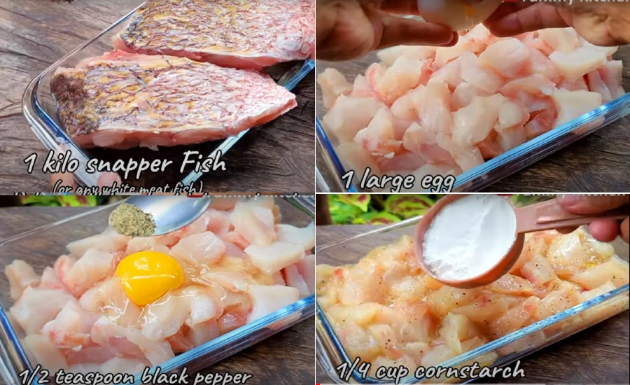 How to make seet and sour fish fillet