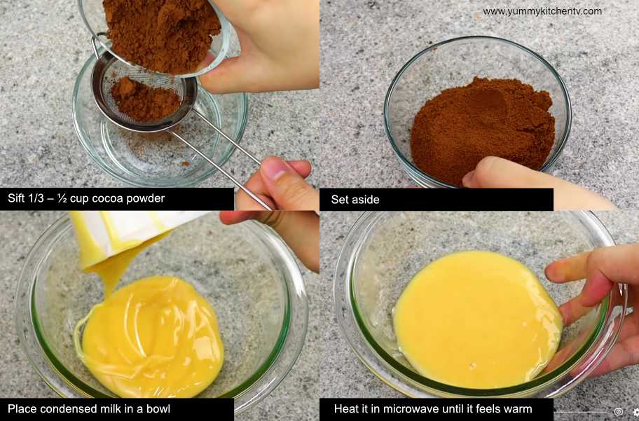 2 ingredient cocoa recipe
