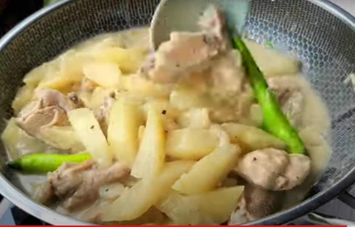 Ginataang Papaya at Manok Yummy Kitchen