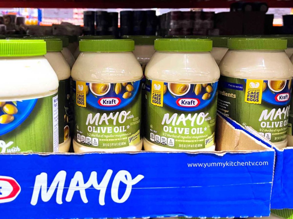 Mayonnaise olive oil kraft mayo