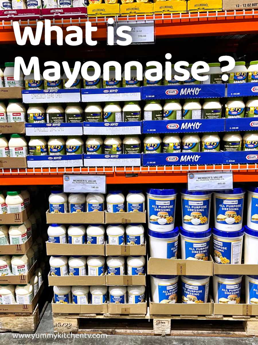 Mayonnaise ( is it just a mix of oil and eggs ? ) Yummy Kitchen