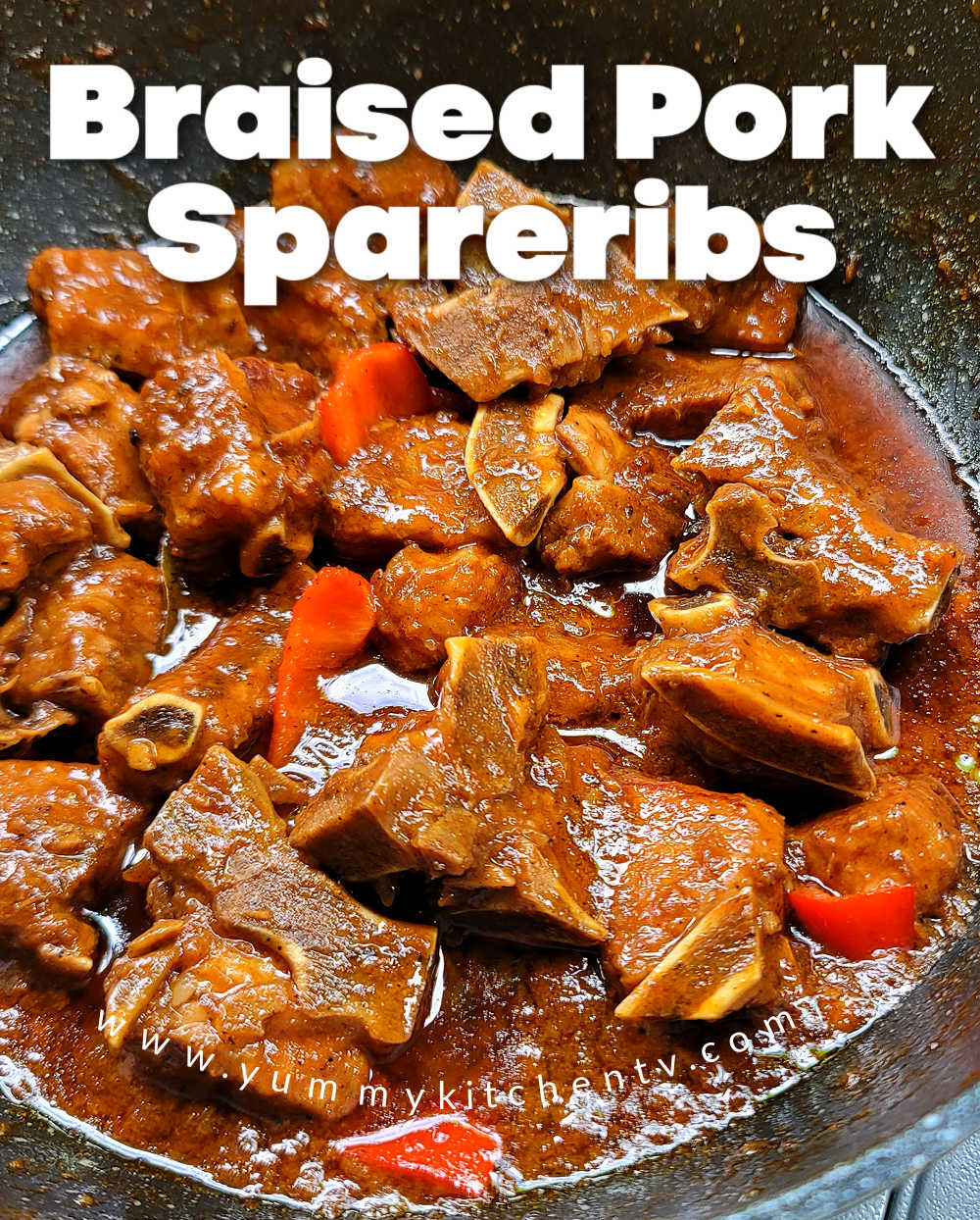 Braised Pork Spareribs - Yummy Kitchen